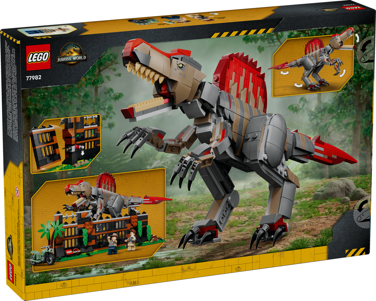 Spinosaurus Dinosaur Escape