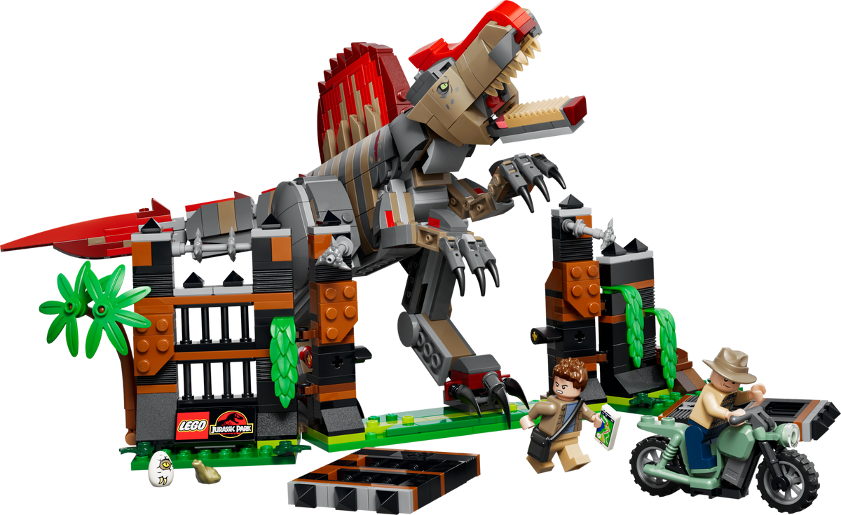 Spinosaurus Dinosaur Escape