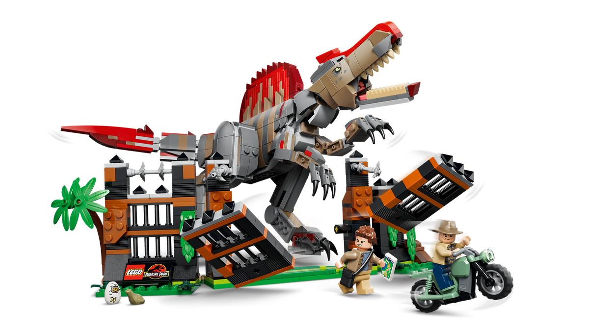 Spinosaurus Dinosaur Escape
