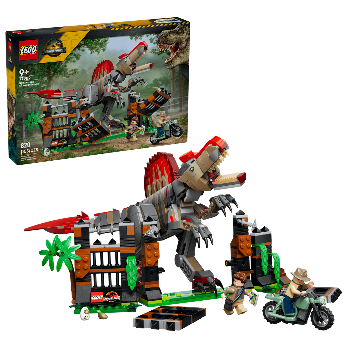 Spinosaurus Dinosaur Escape