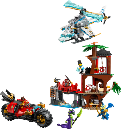 Ninja Vehicle Tree House Battle