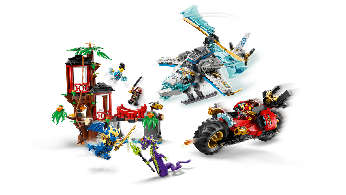 Ninja Vehicle Tree House Battle