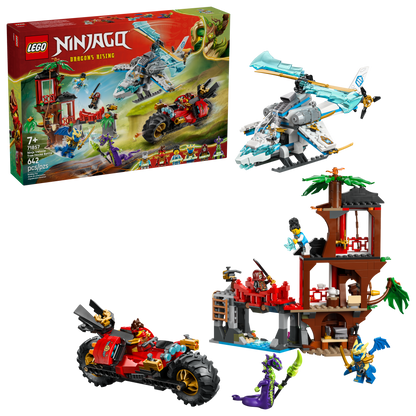 Ninja Vehicle Tree House Battle