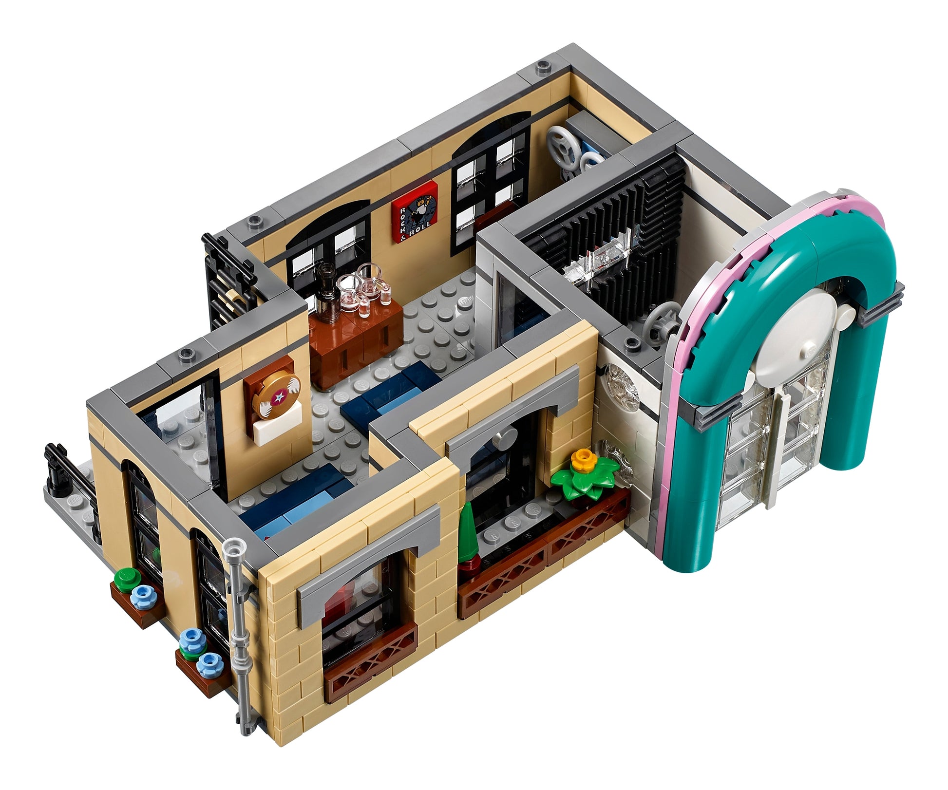 Downtown Diner 10260 Lego Creator Expert City Sets Downtown Diner