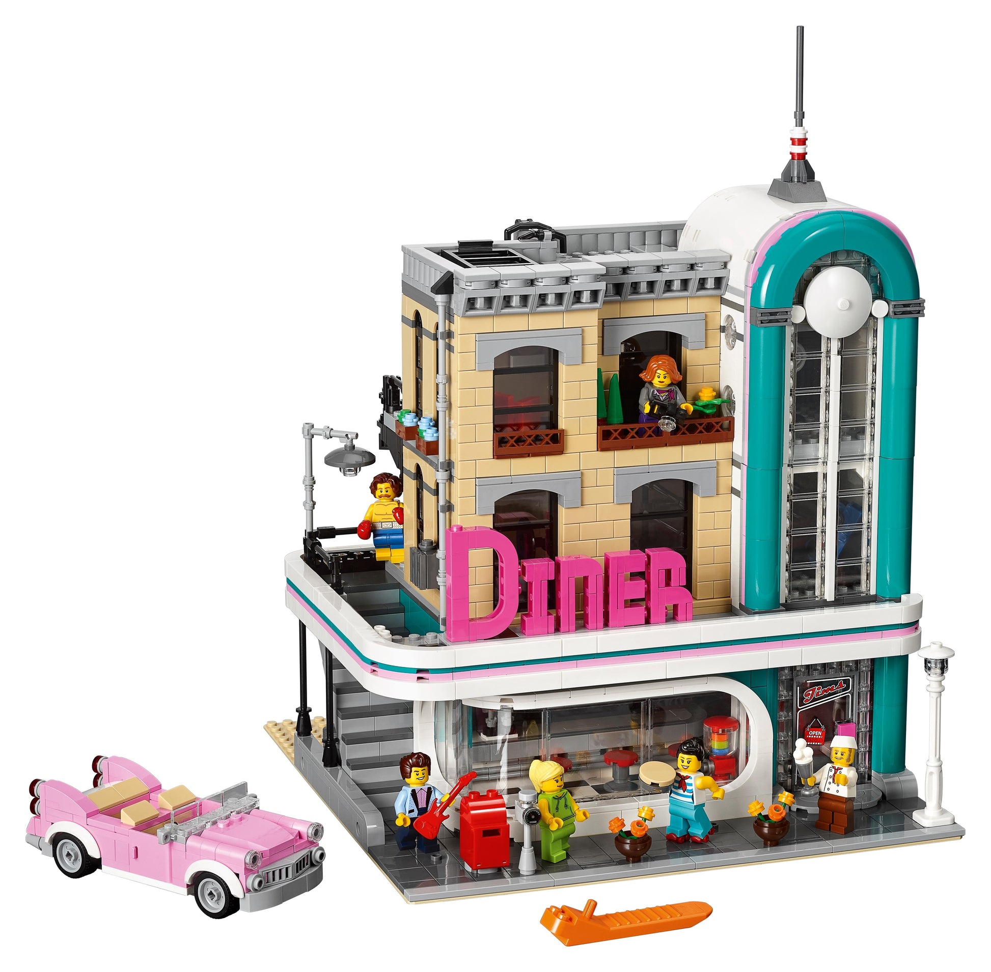 Heartlake Downtown Diner 41728 | Friends | Buy online at the Official LEGO®  Shop US