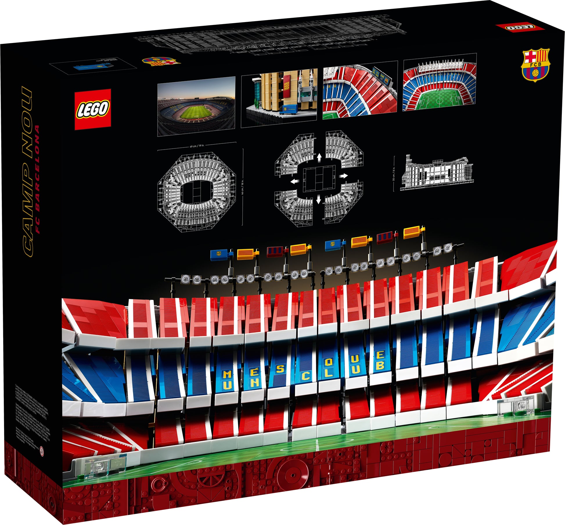 Camp Nou FC Barcelona 10284 LEGO – - Main Image