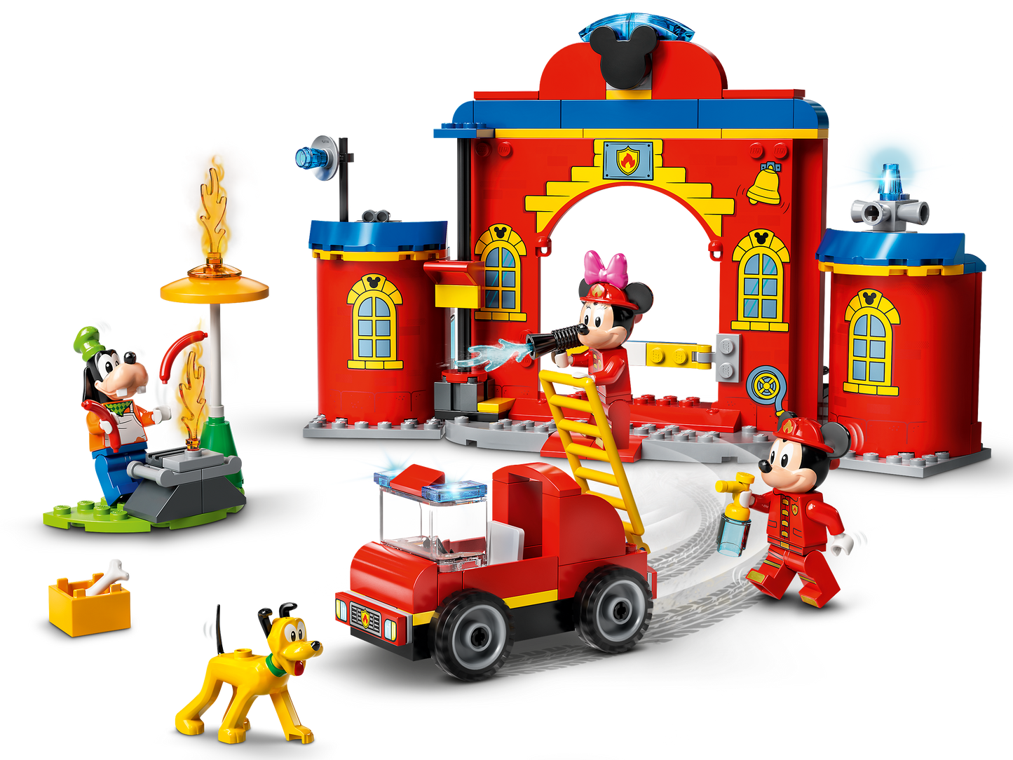 Mickey & Friends Fire Truck & Station