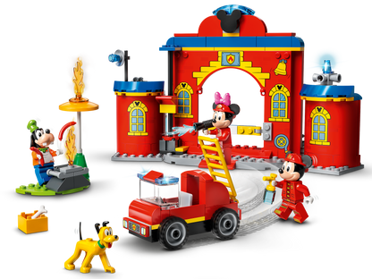 Mickey & Friends Fire Truck & Station