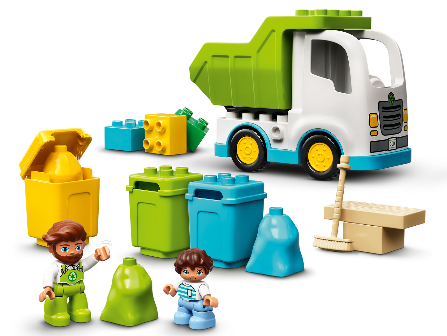 Garbage Truck and Recycling