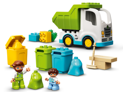 Garbage Truck and Recycling