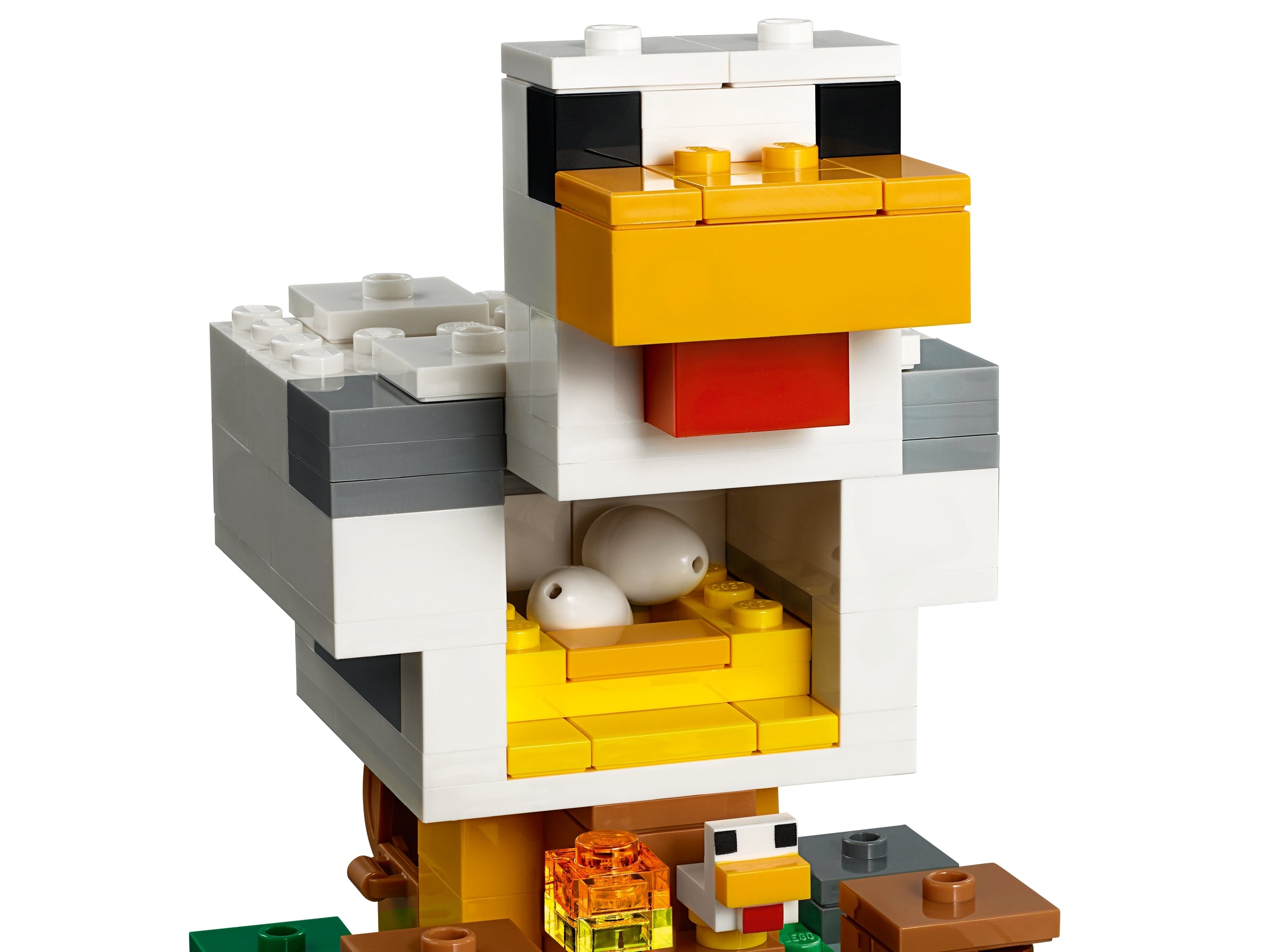 Lego minecraft the 2025 chicken coop 21140 stores