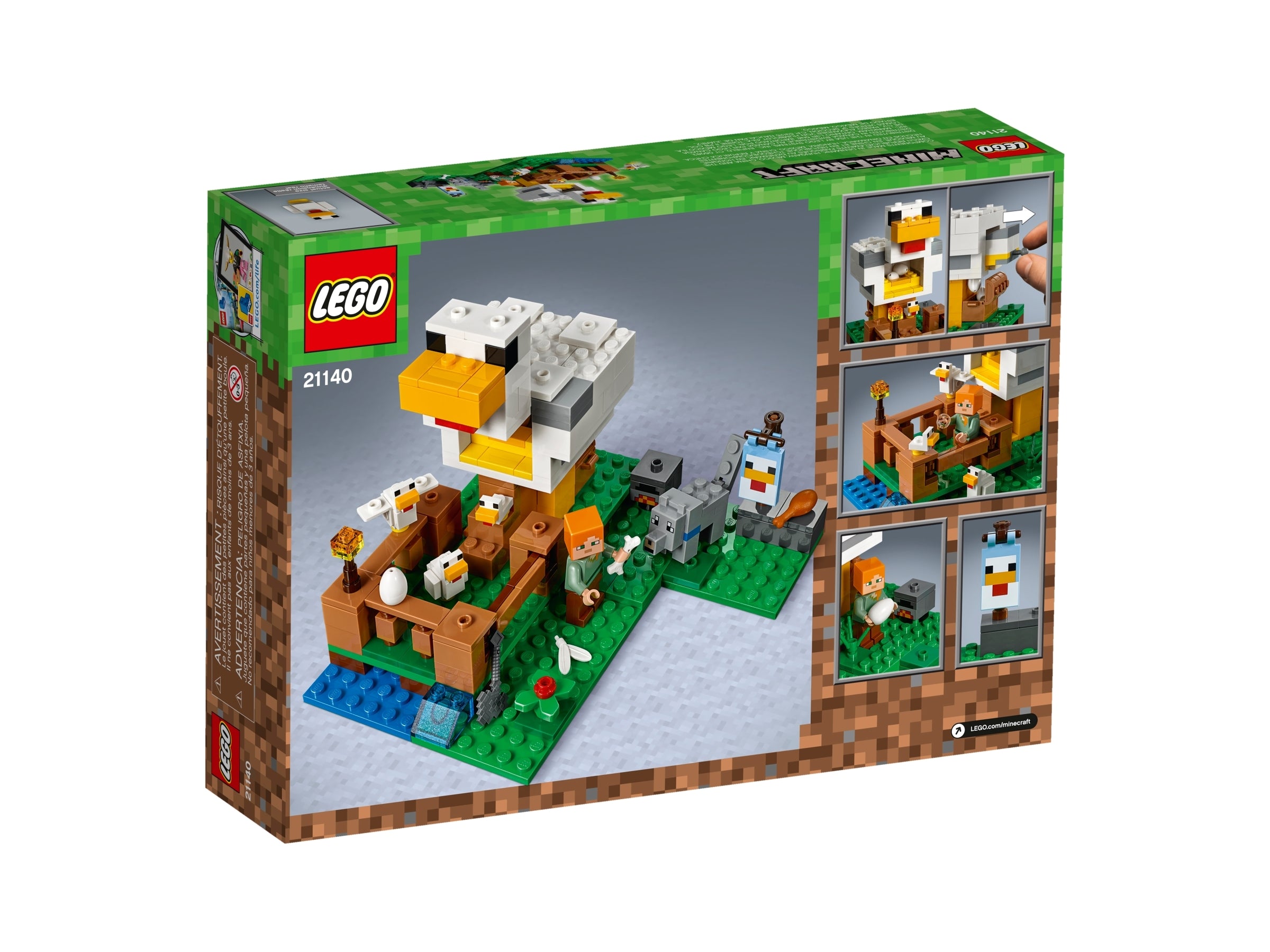 The Chicken Coop 21140 LEGO Minecraft alab.toys