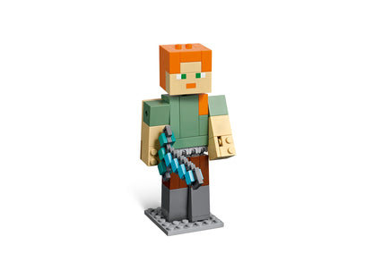 Minecraft Alex BigFig with Chicken