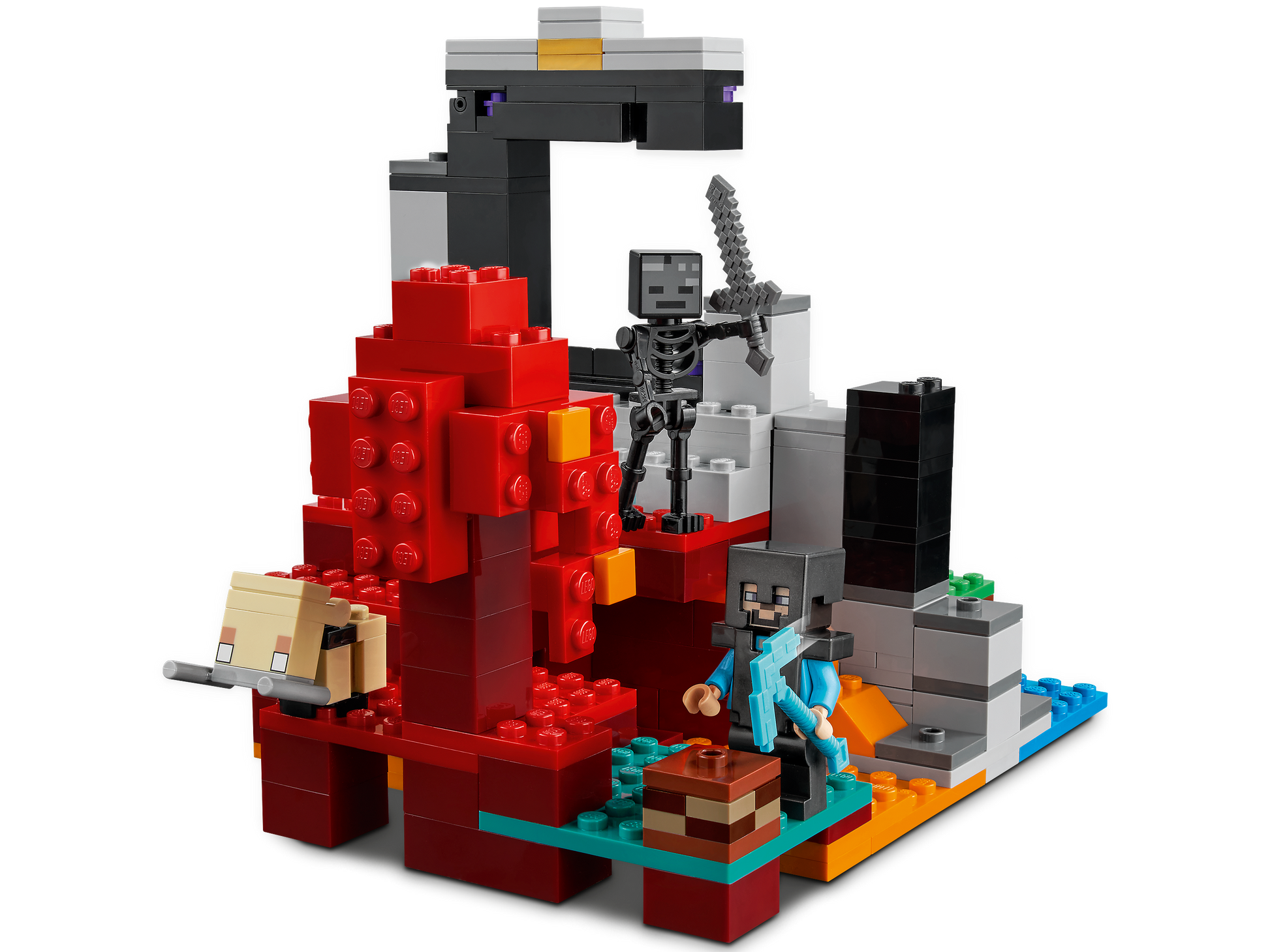 Lego minecraft cheap nether update sets