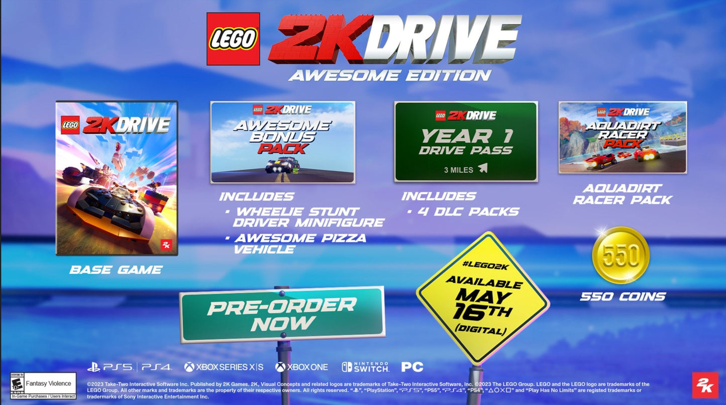 LEGO 2K Drive Awesome Edition - Nintendo Switch