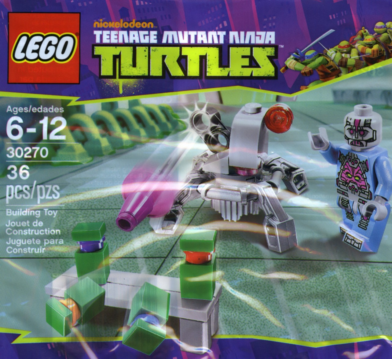 Kraang's Turtle Target Practice
