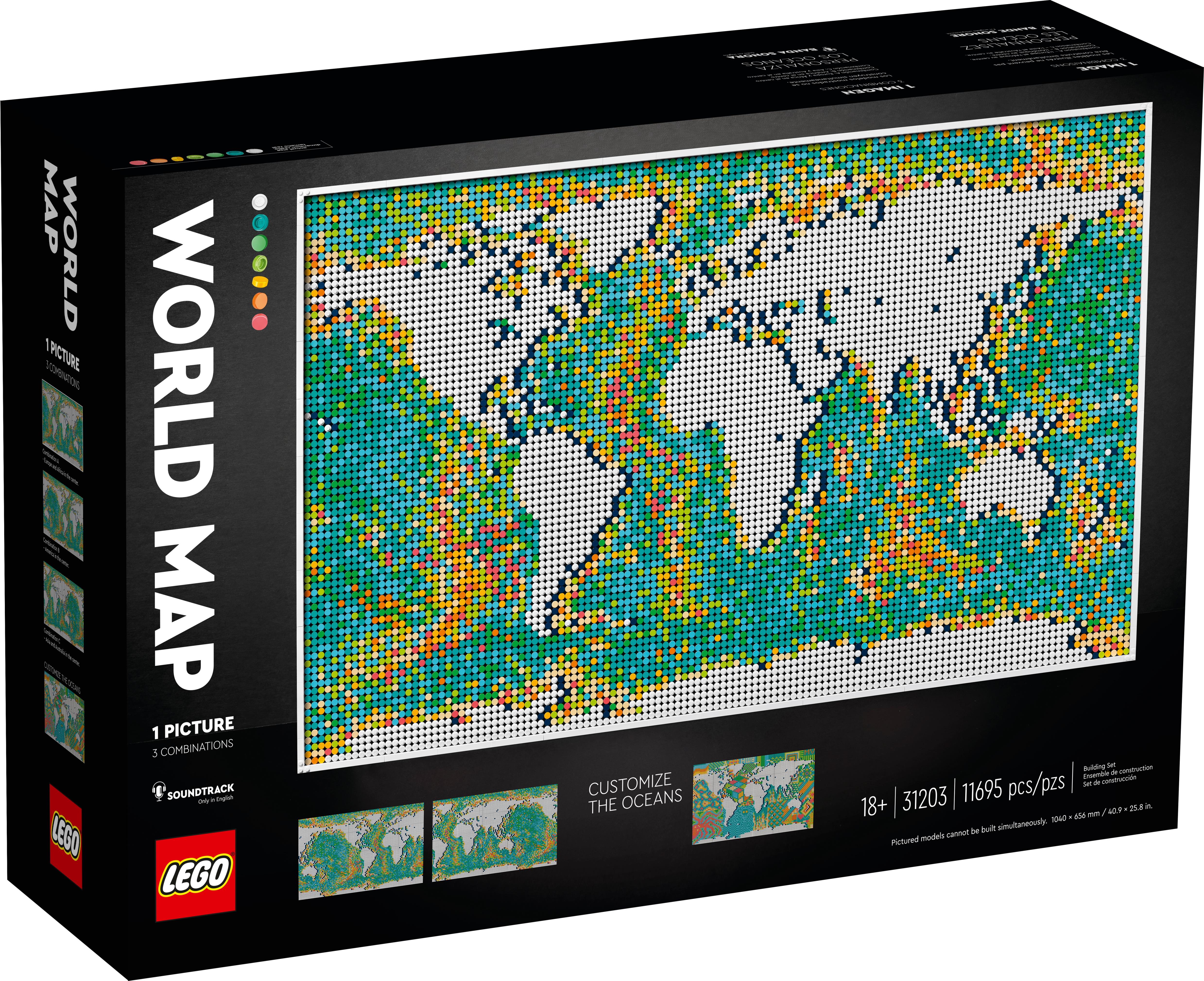 あ World Map 31203 | LEGO – alab.toys