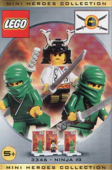 Three Minifig Pack - Ninja #3