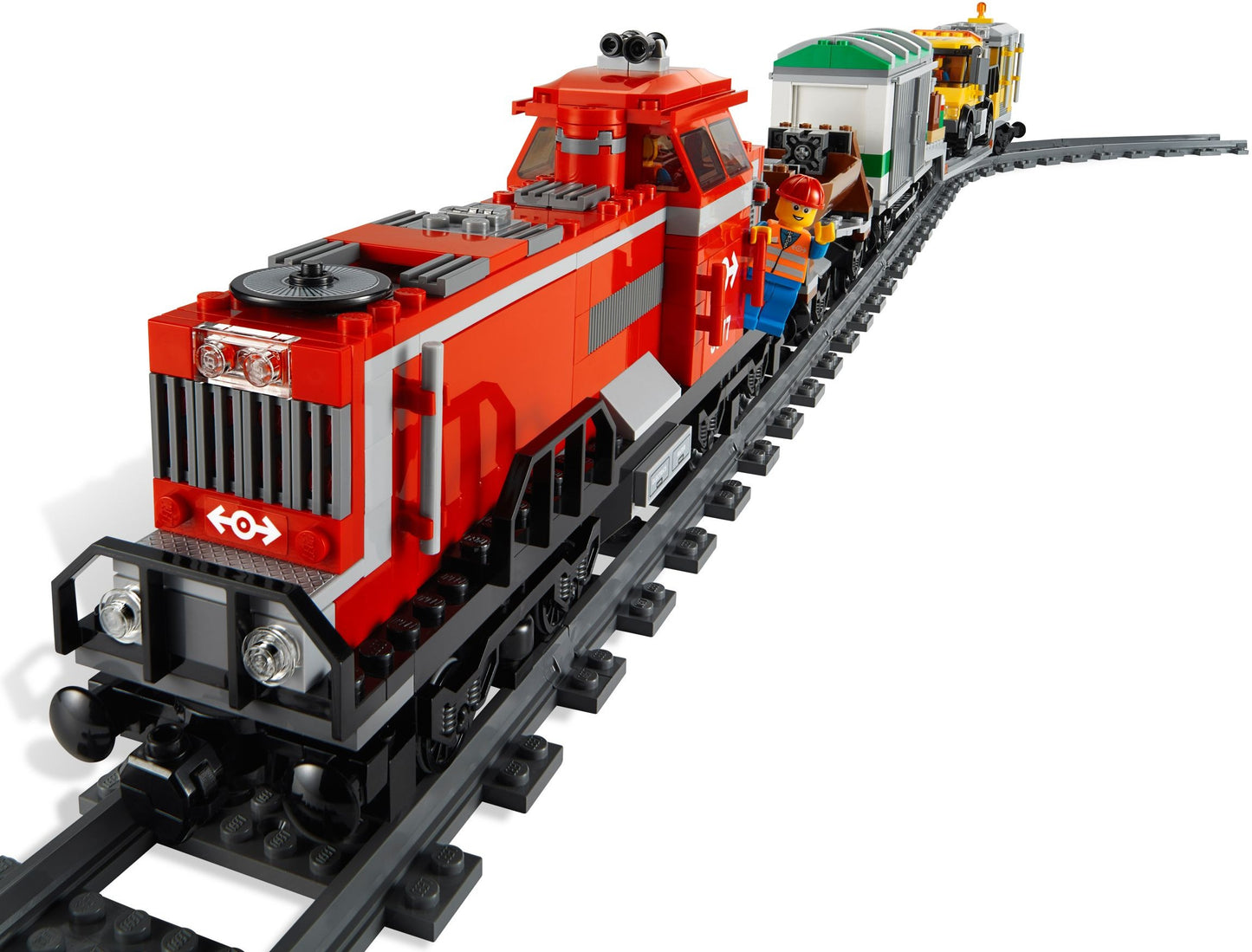 Red Cargo Train