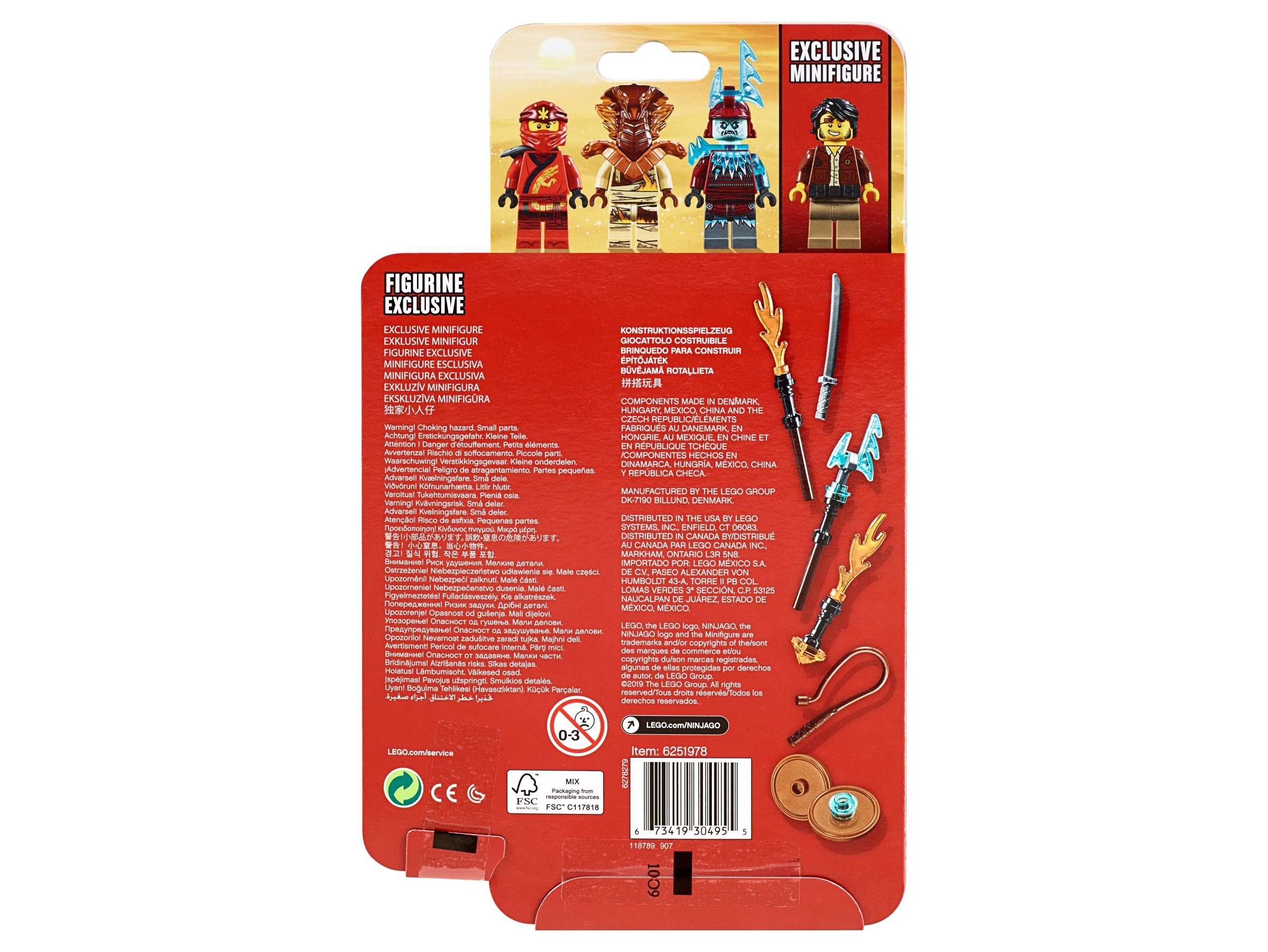 Ninjago sales minifigure pack