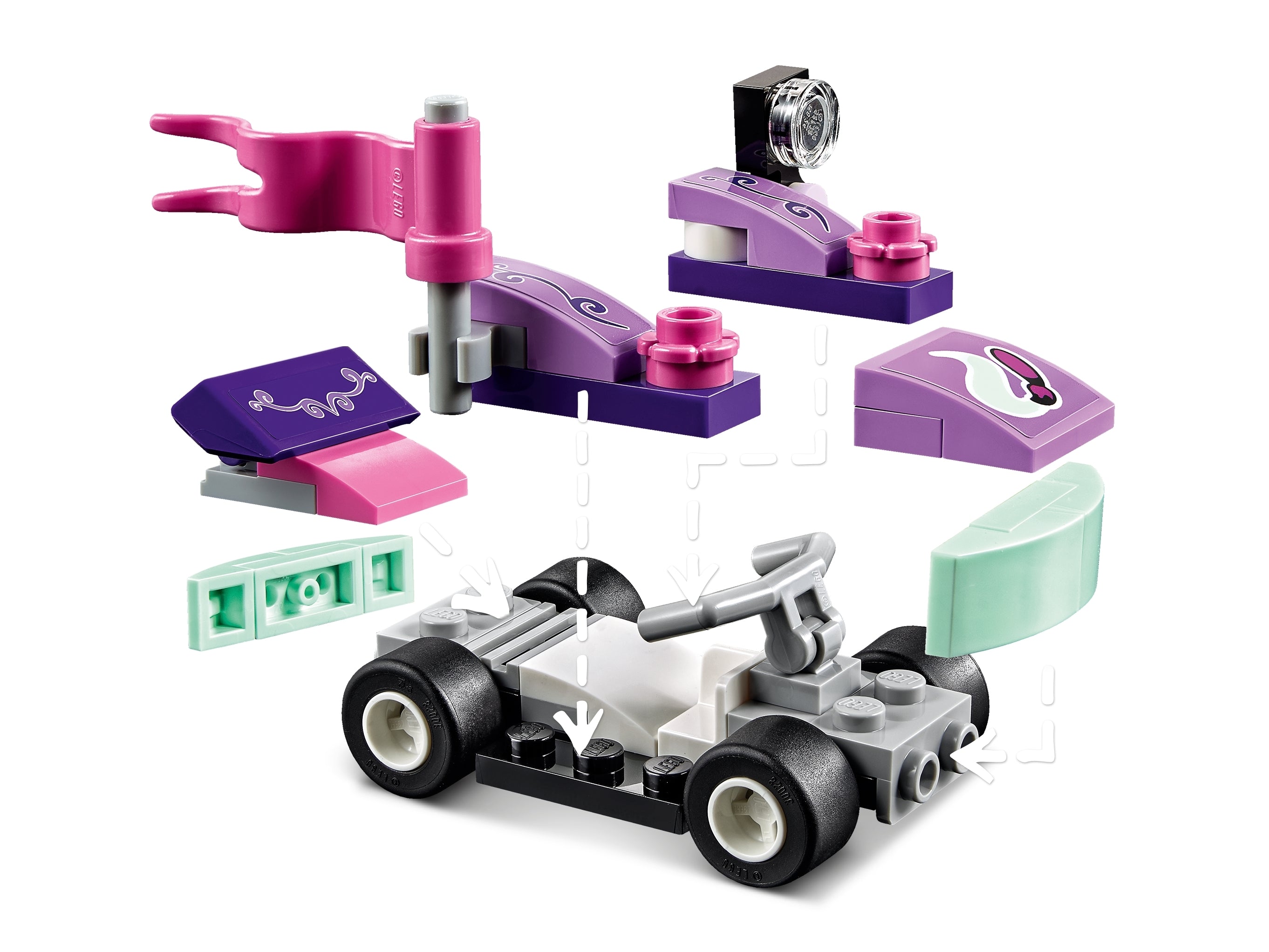 Lego friends creative tuning deals shop 41351