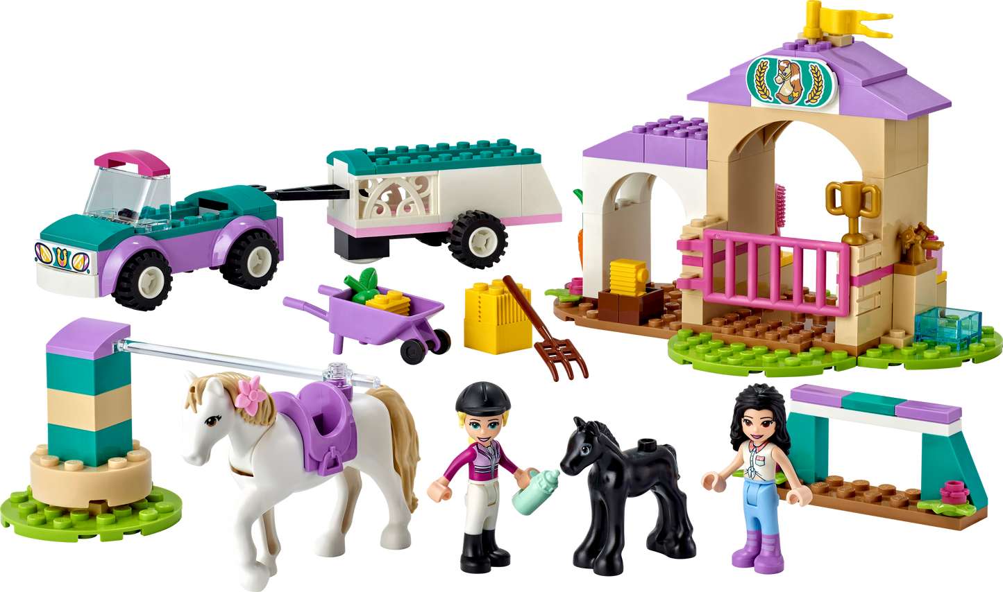 Horse Training and Trailer