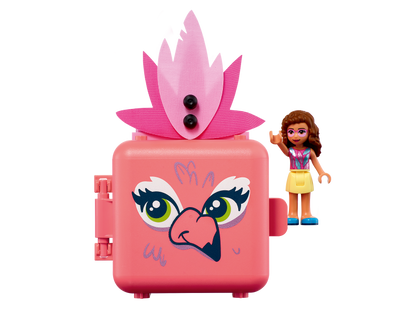 Olivia's Flamingo Cube