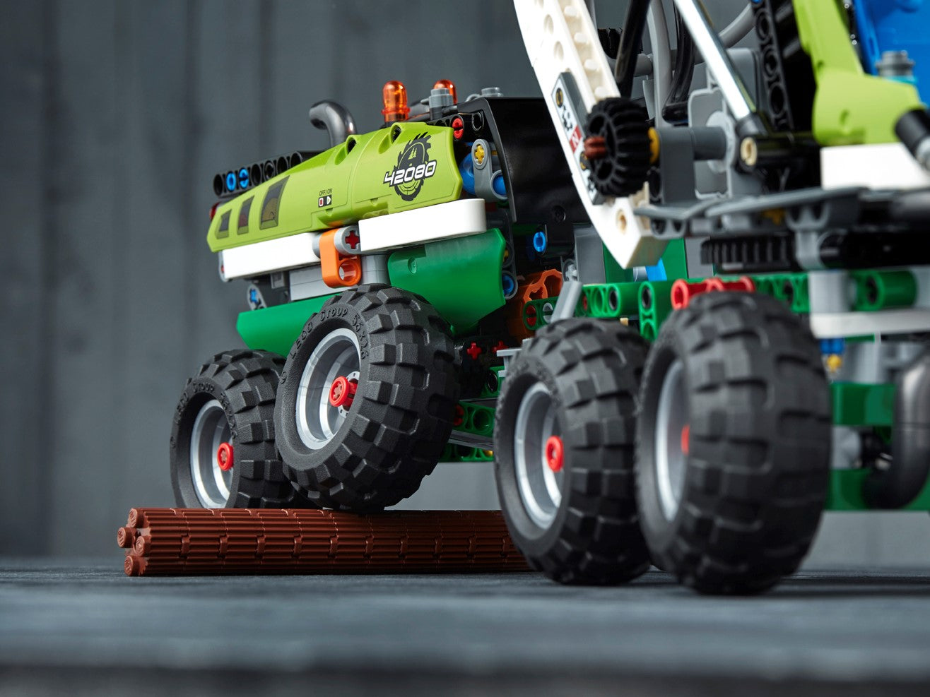 Technic Forest Harvester Lego 42080 Forest Harvester 42080 LEGO –