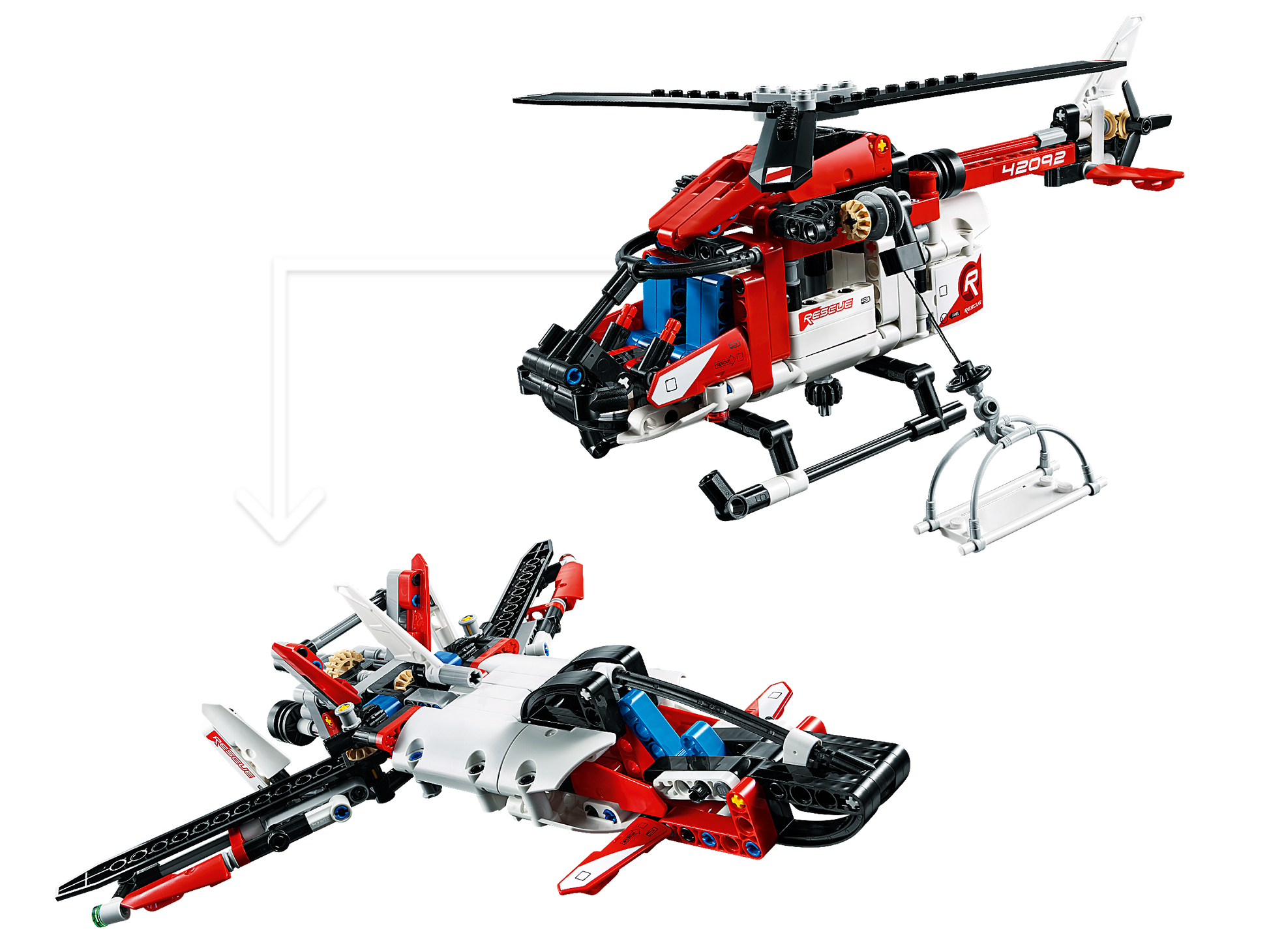 Rescue Helicopter 42092 LEGO – - Main Image