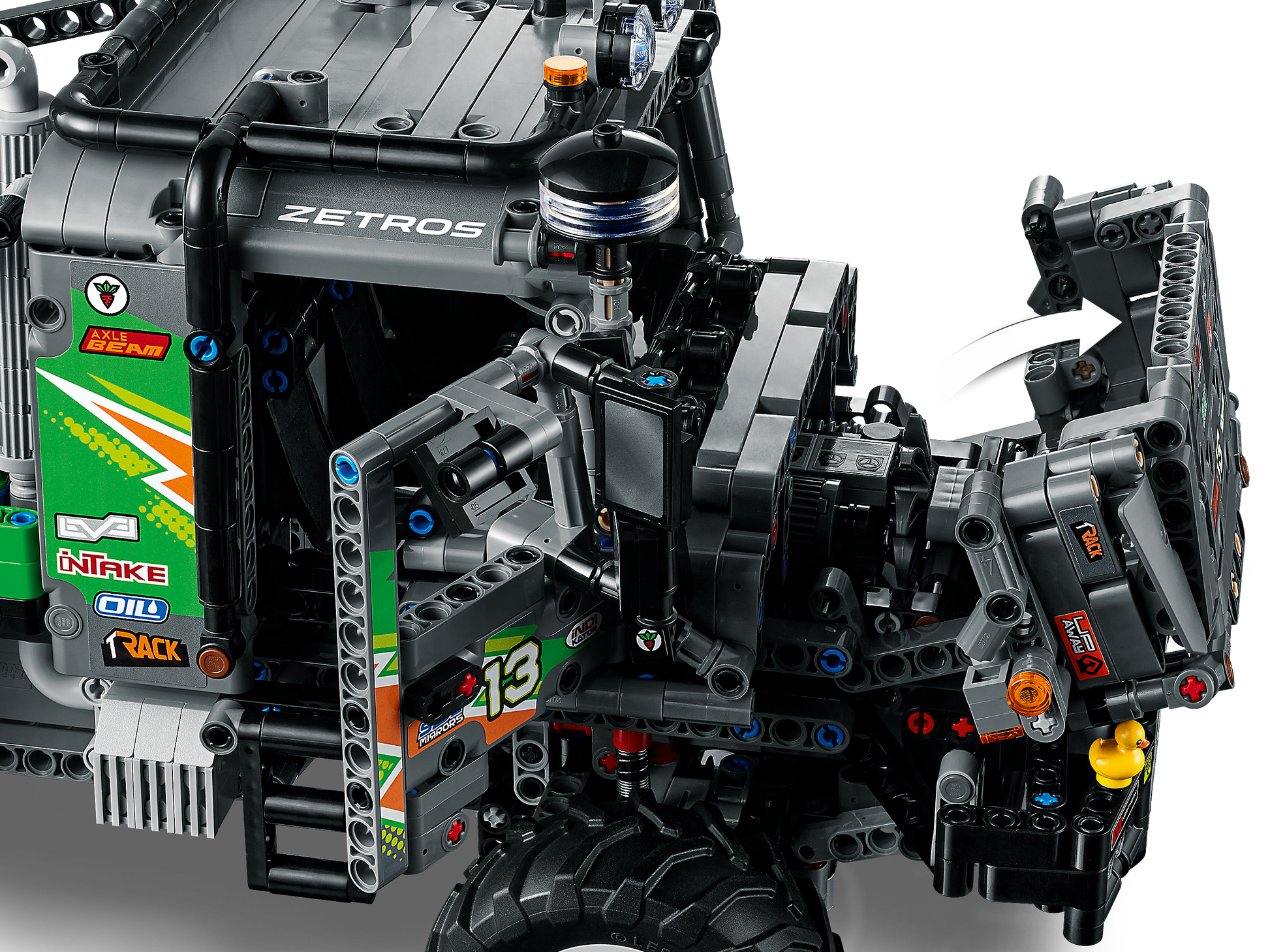 Review LEGO Technic 42129 Mercedes-Benz Zetros - HelloBricks