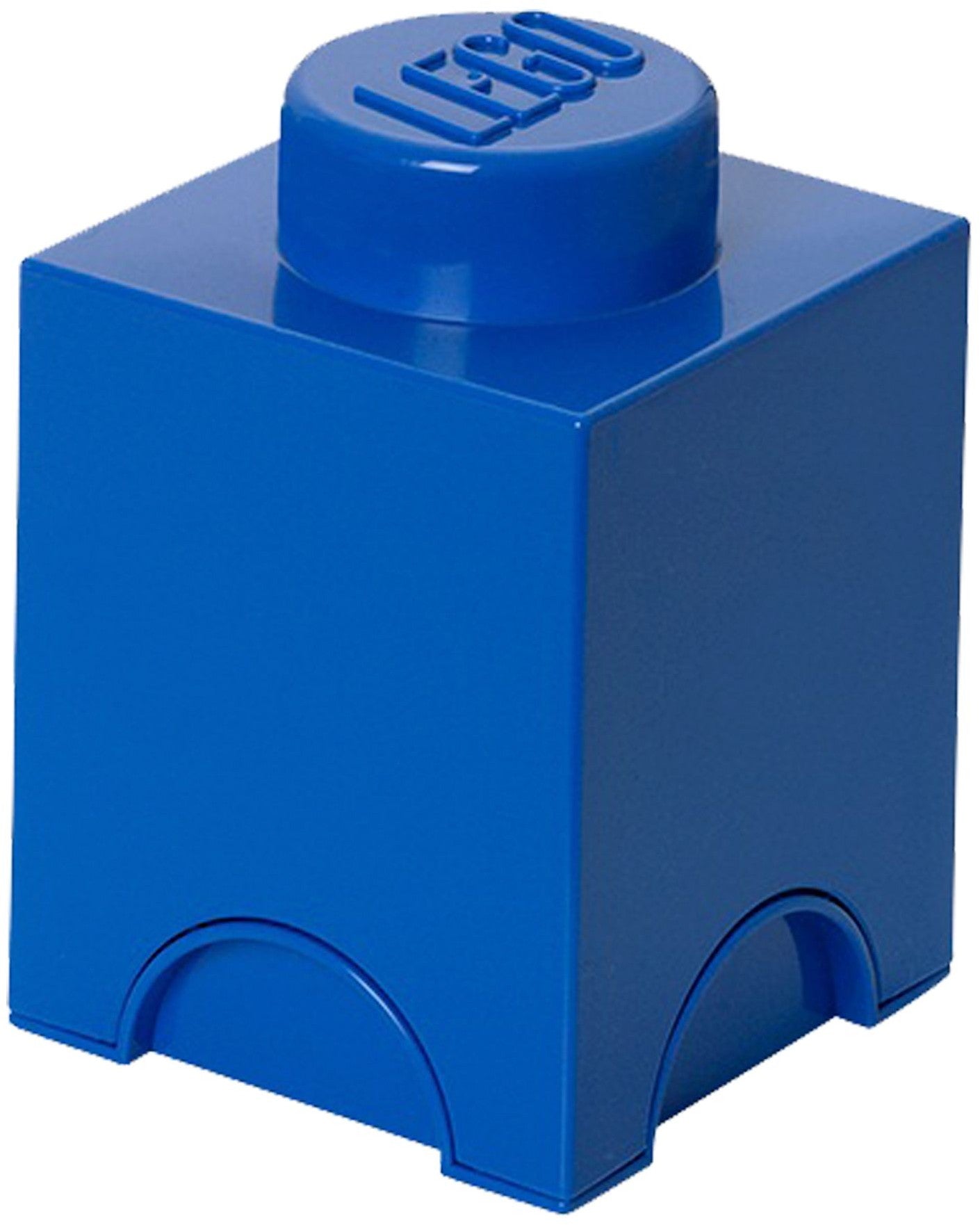 1 stud Blue Storage Brick