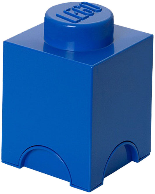 1 stud Blue Storage Brick
