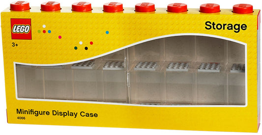 Minifigure Display Case 16 – Red