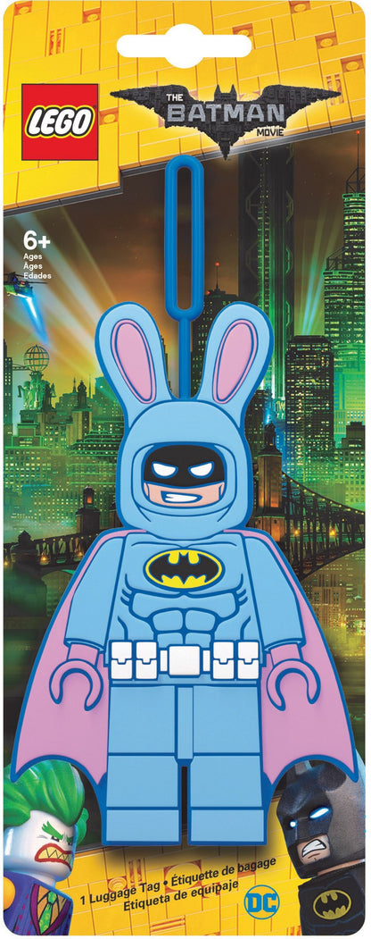 Easter Bunny Batman Luggage Tag