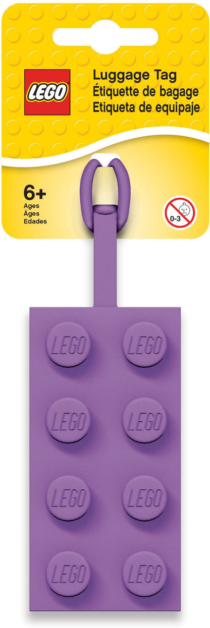 2x4 Lavender Luggage Tag