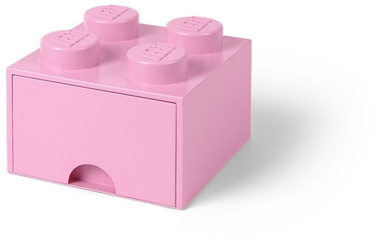 4 Stud Light Purple Storage Brick Drawer