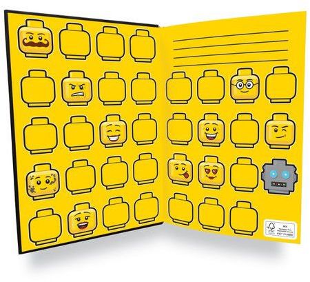 Minifigure Notebook
