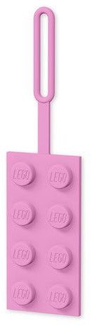 2x4 Brick Luggage Tag