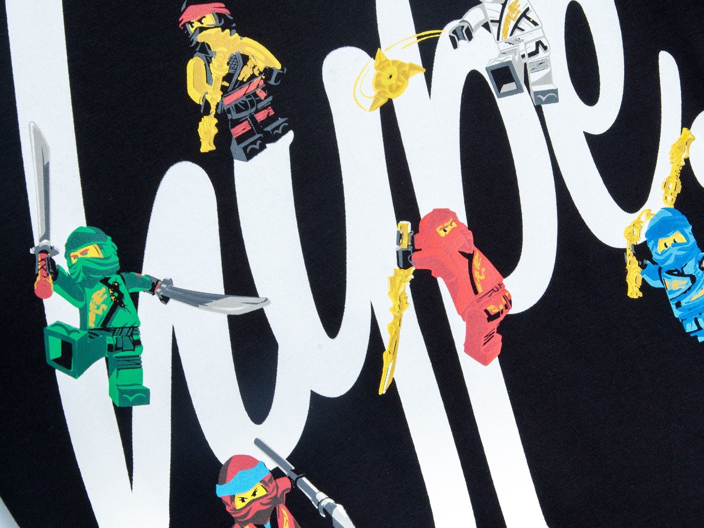 HYPE X LEGO NINJAGO Black Squad Script Adults' T-Shirt