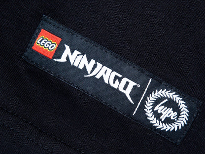 HYPE X LEGO NINJAGO Black Squad Script Adults' T-Shirt