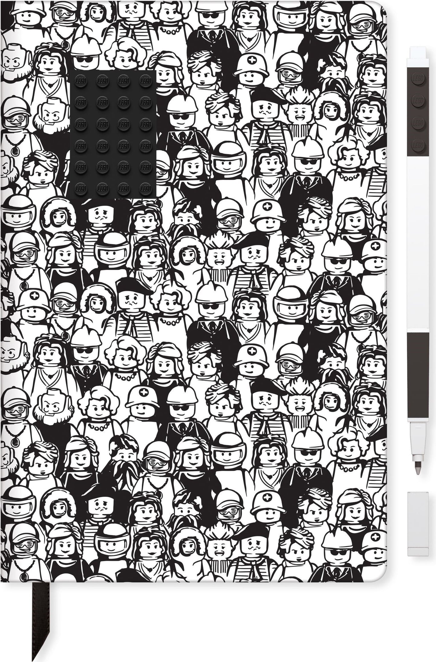 Mini Figure Notebook with gel pen