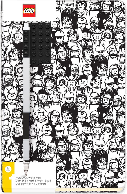 Mini Figure Notebook with gel pen