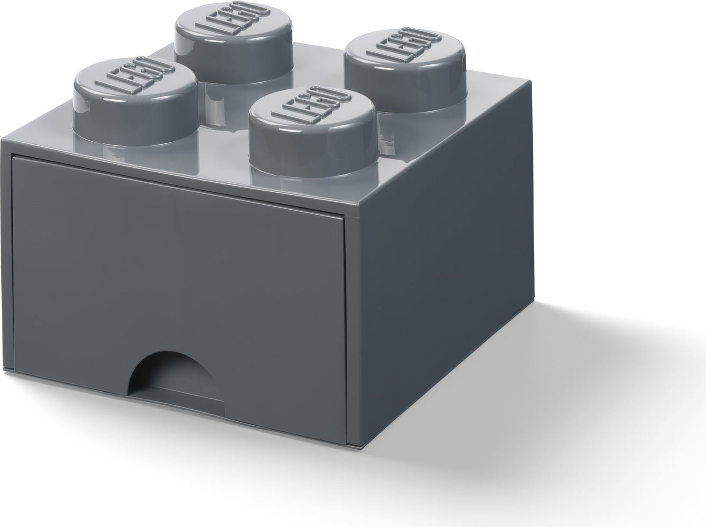 4 Stud Dark Gray Storage Brick Drawer