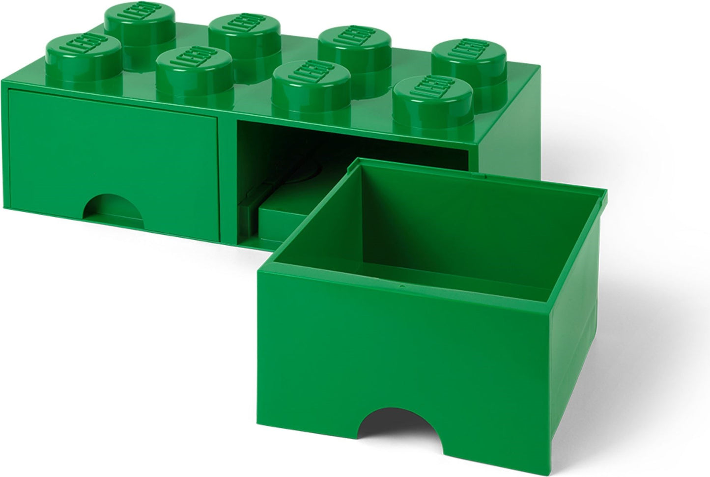 8 Stud Brick Drawer Green