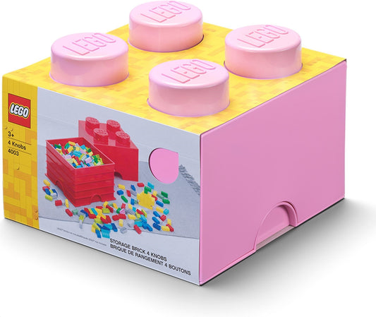 4 Stud Storage Brick Pink