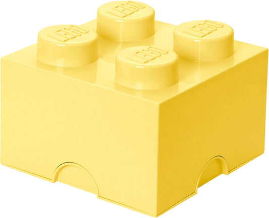 4 Stud Storage Brick Cool Yellow