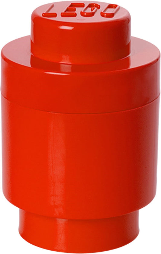 1 Stud Round Storage Brick Red