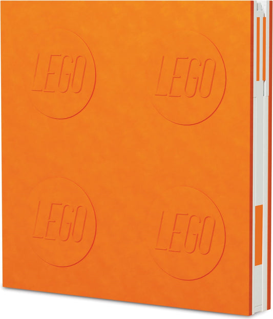 Notebook with Gel Pen - Orange