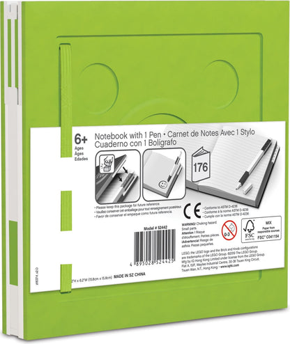 Notebook with Gel Pen - Lime