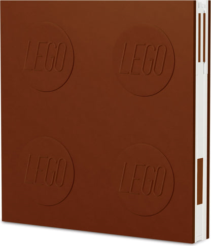 Notebook with Gel Pen - Brown